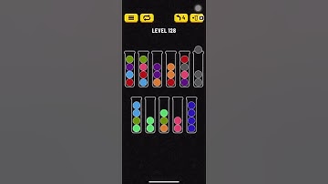 Level 128 | Ball Sort Puzzle | 2020