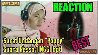 COVER LAGU POPPY MERCURY! RESSA - SURAT UNDANGAN REACTION!!