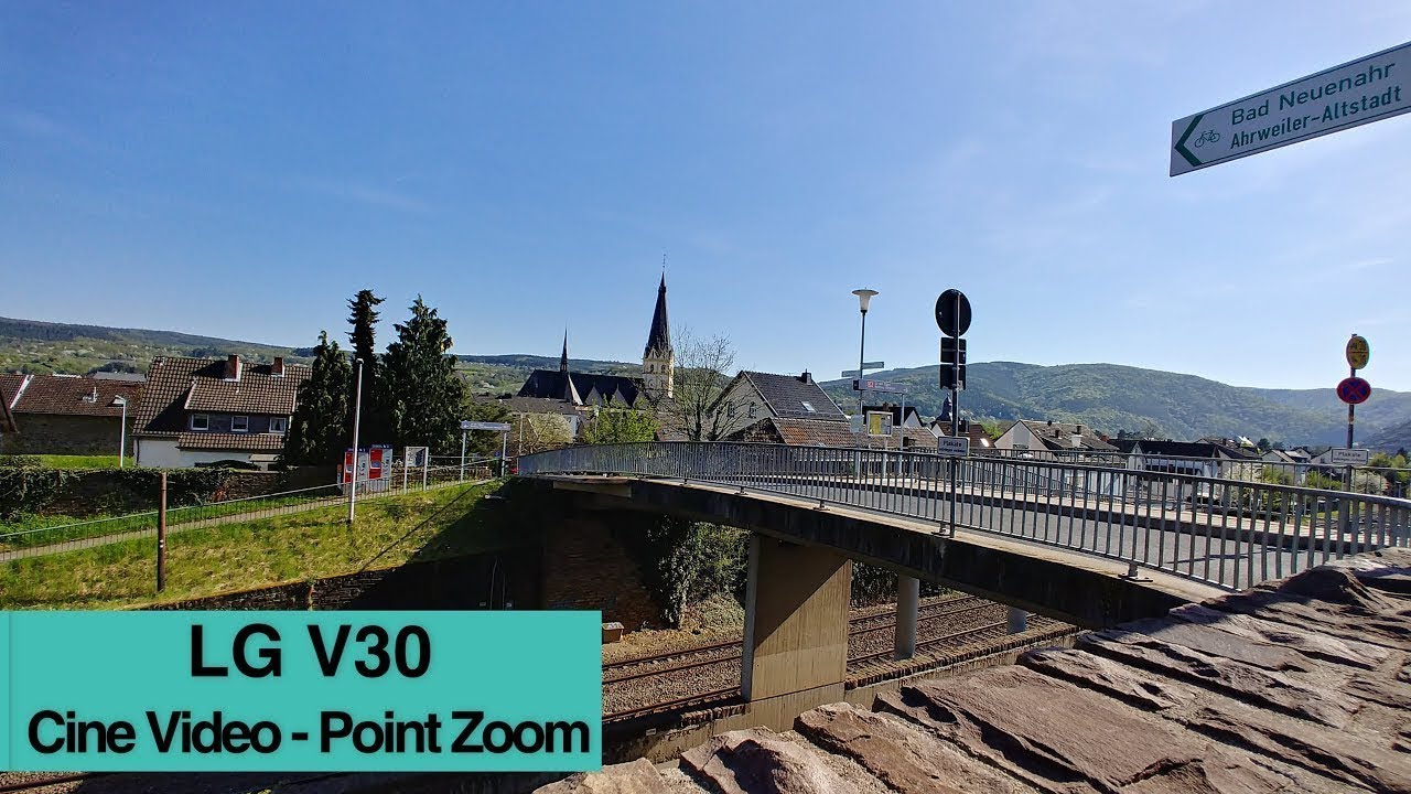 LG V30 Point Zoom Testvideo - Sample Video 📱 ⛰️
