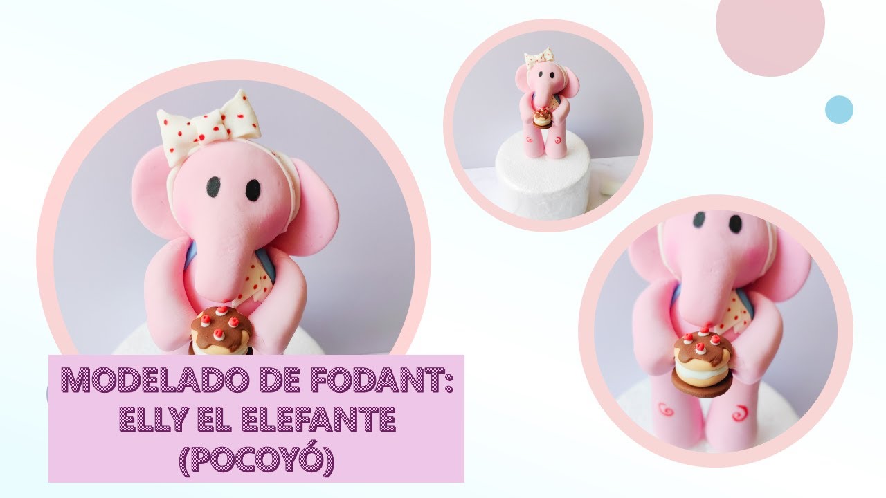 ELLY DE POCOYO Fondant PASO A PASO