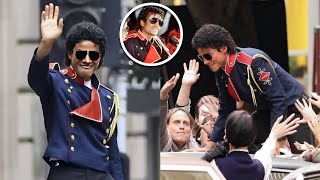 New Photos from Michael Jackson Biopic Set: Jaafar Jackson Striking Look as Michael