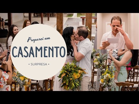 Bodas de Porcelana - Cerimônia surpresa