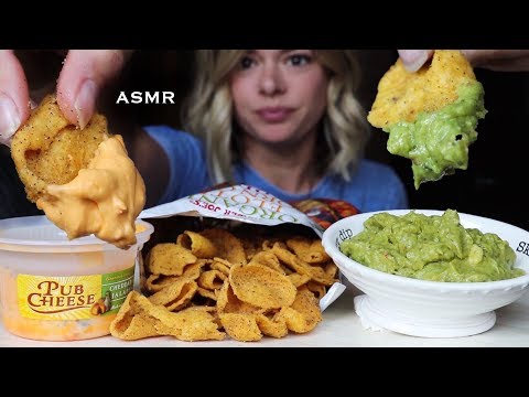 Eating Guacamole And Chips Asmr