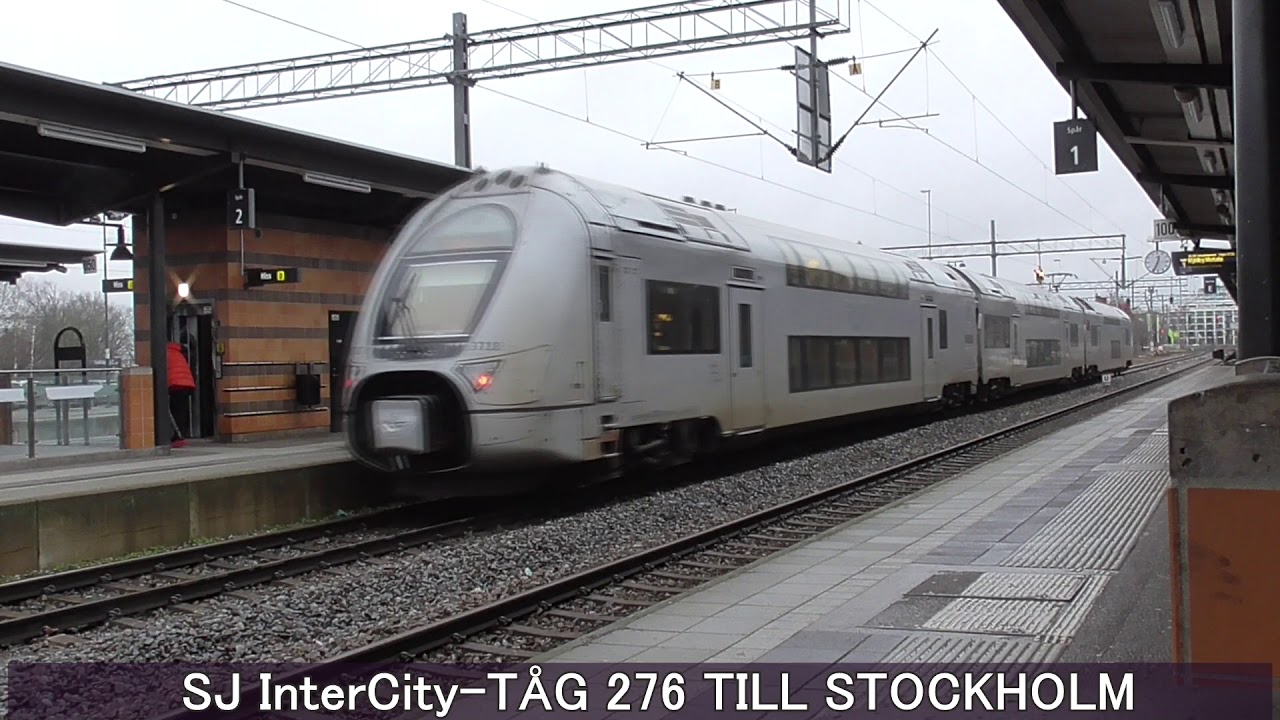 Tåg Linköping C  20-01-10  ~Stinsen tillbaka~