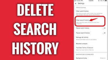 How To Delete Search History On YouTube App In 2022
