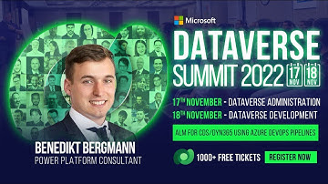 ALM for CDS/Dyn365 using Azure DevOps Pipelines - Dataverse Summit 2022