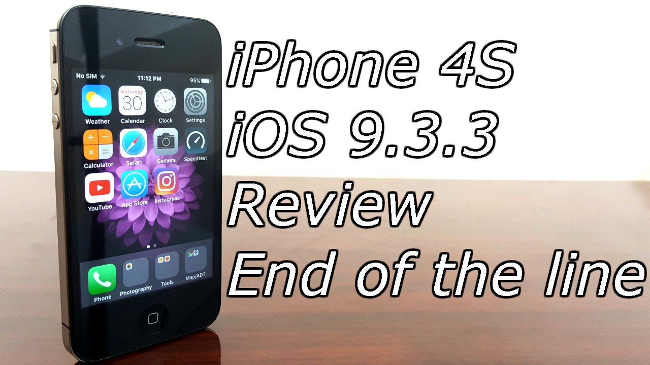 Iphone 4s Ios 9 3 3 Review Youtube