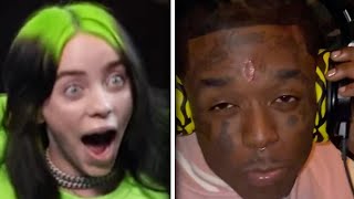 Celebs React to Lil Uzi Vert Getting $24M Diamond Engraved In Forehead