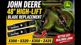 **These New High-Lift Blades Changed Everything on My John Deere 48" Deck!**