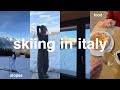 SKIING IN ITALY 25 VLOG ⛷️ slopes, drinks &amp; lils