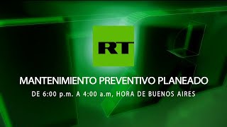Уход на профилактику канала RT Español. 29.11.2020