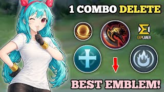 BUFFED CICI 1 COMBO DELETE! (broken emblem!💀) CICI BEST BUILD GAMEPLAY 2026 -MLBB