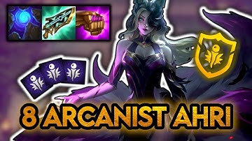 8 ARCANIST AHRI with FULL LEGENDARY BOARD!! - Set 6.5 TFT