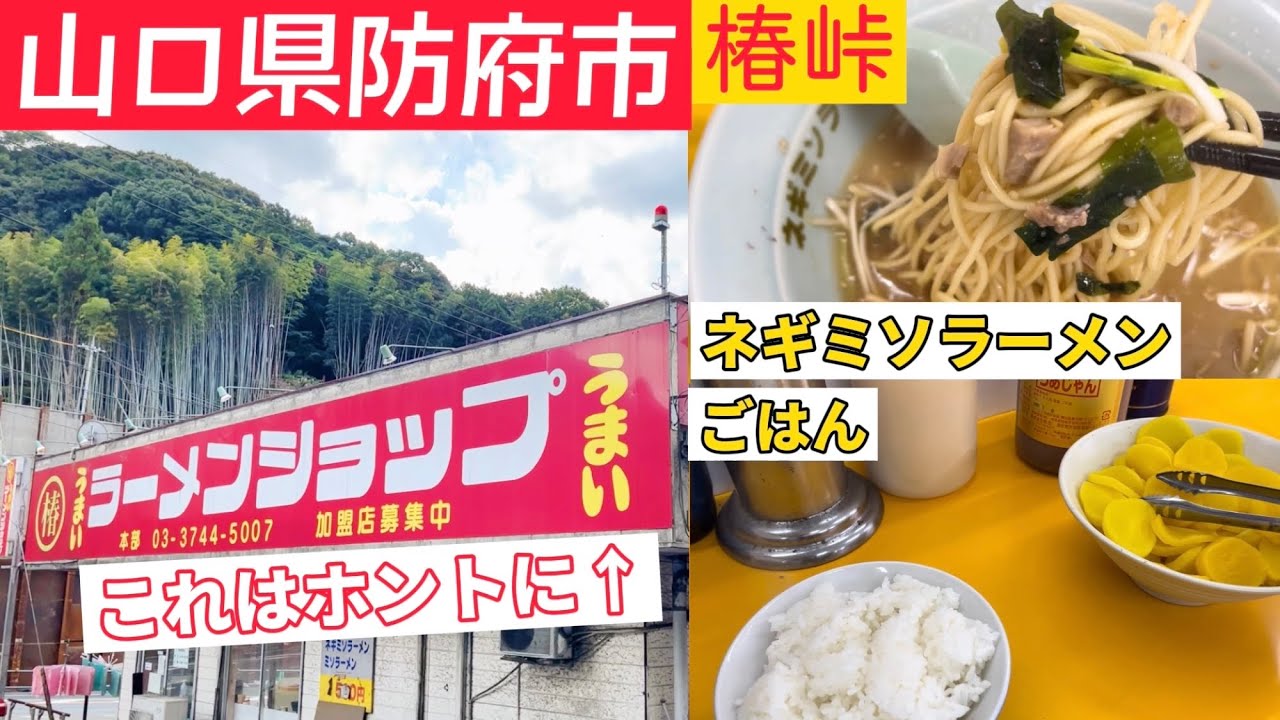 ラーメンショップ椿峠店』ネギミソラーメン！山口県防府市【ランチ