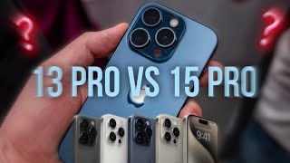 Что выбрать iPhone 13 Pro vs iPhone 15 Pro
