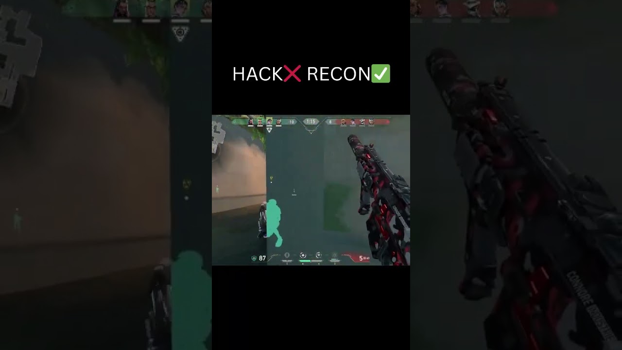 🤯Recon ACE💪 Recon phantom is a HACK😈 Only One Tap🎯 Valorant 