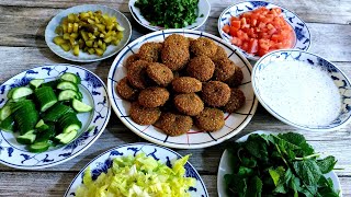 قناة بنت عفرين.طريقة الفلافل السورية.تفريز عجينة الفلافل.falafel.الحلقة 53