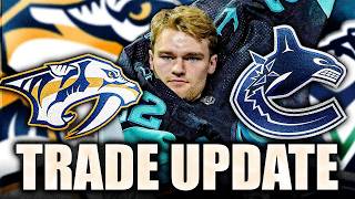 SHANE WRIGHT LINKED TO THE VANCOUVER CANUCKS: HUGE TRADE COMING SOON? NASHVILLE PREDATORS INVOLVED?