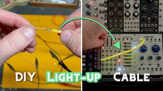 How to Make a Light-up Patch Cable (simple DIY project)
