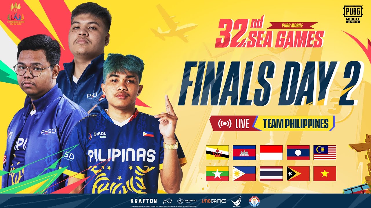 [PH] 32ND SEA GAMES | PUBG MOBILE | TEAM EVENT - FINALS DAY 2