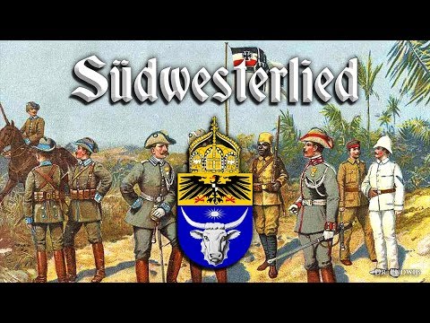 Südwesterlied [Unofficial anthem of the Germans in Namibia][+English translation]