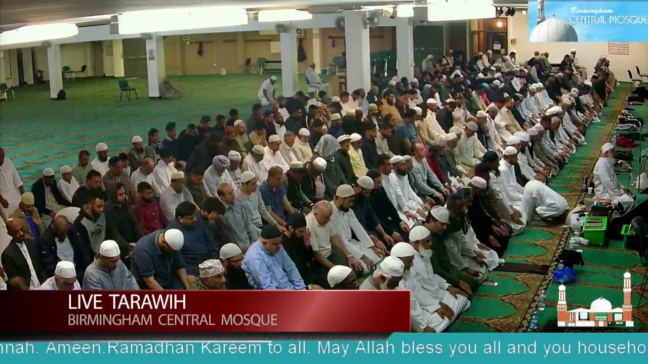 Central Mosque Birmingham Live Stream - YouTube