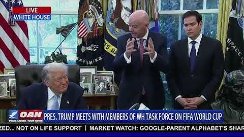 President Trump Meets with members of WH Task Force on FIFA World Cup