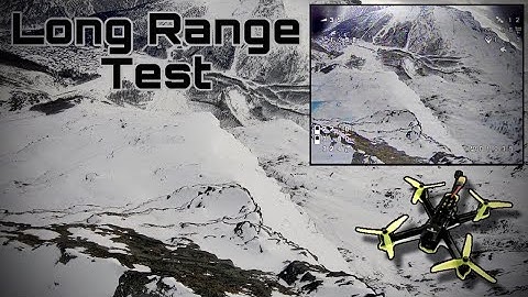 Iflight Nazgul 5 long range test  with DVR - crossfire 1 watt