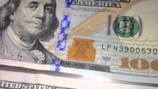 2013 ALL NEW 100 Dollar Bill