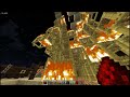 【Minecraft】20,000個の足場ブロックでする焚火ASMR