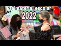 MEU PRÉ MATERIAL ESCOLAR 2022.MAIS JÁ?? 😱/ POR GIOVANNA TELES