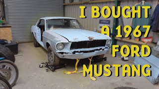I bought a Ford Mustang 67 in the UK! [EP1]