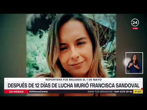 Después de 12 días de lucha murió Francisca Sandoval