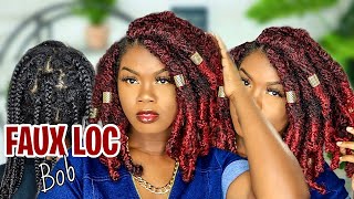 Easy jumbo faux locs tutorial ft shake n go freetress braid poppin twist screenshot 4