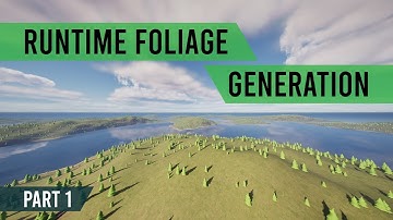 Unreal Engine 5 - Runtime Foliage Generation