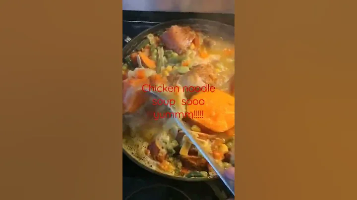 chicken noodle soup sooo yummy!!!!