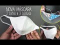 nova MÁSCARA COM 1 ELÁSTICO DE CABEÇA I new MASK WITH 1 HEAD ELASTIC