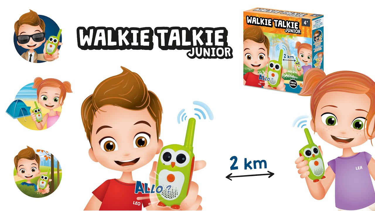 Talkie walkie junior 4 ans et +