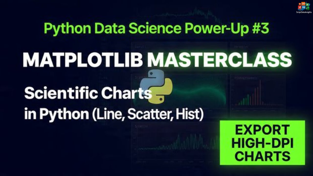 Python for Data Science #3 Visualizing Your Data with Matplotlib