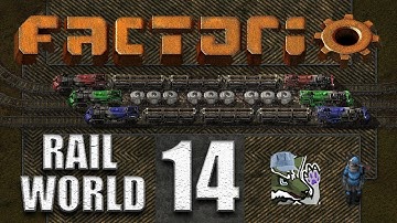 Factorio [0.17] - Rail World Ep. 14 - Uranium Processing
