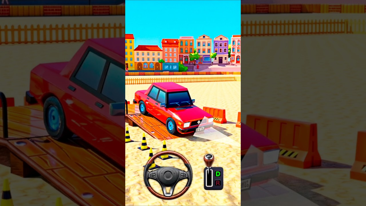 Magic Car Parking Stunt 3D Run #13 #shorts #viral #games