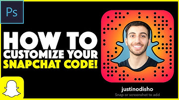 How to Customize your Snapchat Snapcode in Photoshop Tutorial (Change Snapcode Color & Photo )