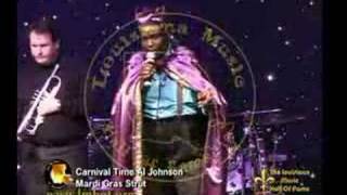 Al "Carnival Time" Johnson - Carnival Time/Mardi Gras Strut chords