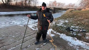 Ice Safety and Self Rescue Demonstration