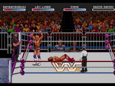 Wwf raw sega genesis