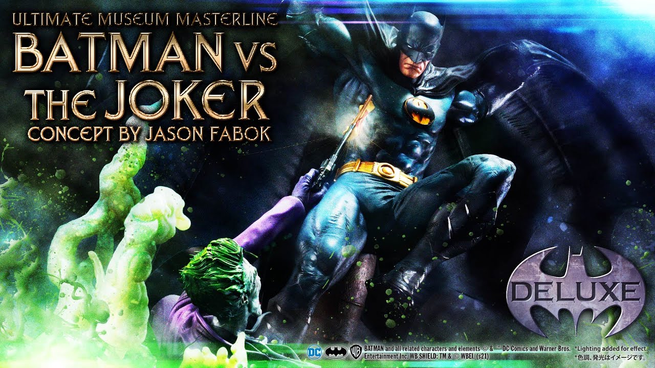 Batman Vs The Joker (Jason Fabok) DLX Version Figure by Prime1 Studios