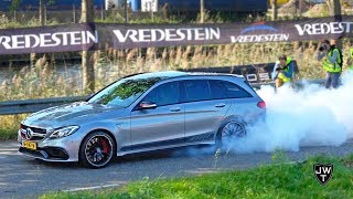 Mercedes-AMG C63 S Estate MADNESS! BURNOUTS, Revs, Accelerations & More!