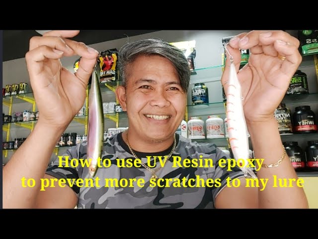 How to use UV Resin epoxy to prevent more scratches to my fishing lures 