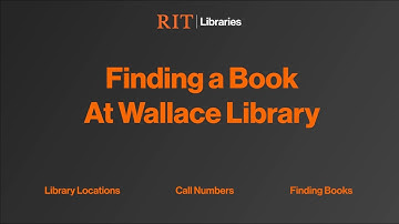 Finding a Book at Wallace Library