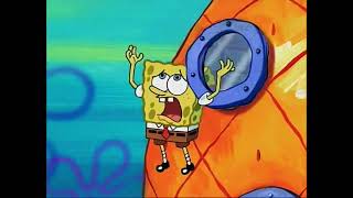 SpongeBob Falls Off The Window